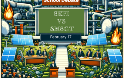 Debate between the first-year students of SEPI and SMSGT